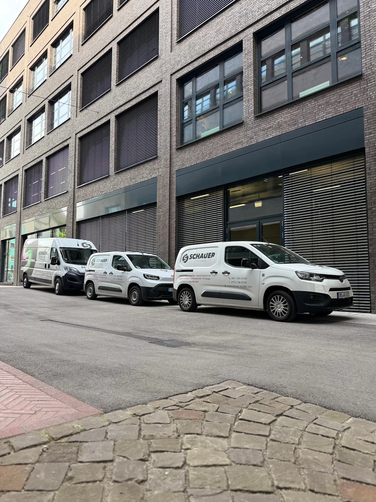 Verteileranlage bei einem Notdiensteinsatz im Raum München